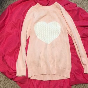 Pink sweater